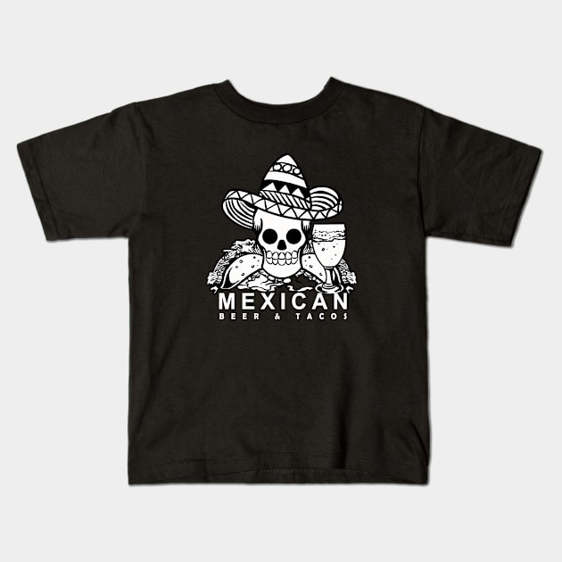 Tacos Kids T-Shirt by kating